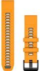 GARMIN QUICKFIT® STRAP 22MM, SPARK ORANGE/GRAPHITE SILICONE 010-13392-01 - CURELE - ALTELE