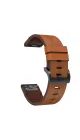 ŘEMÍNEK PRO GARMIN QUICKFIT 26MM, LEATHER BROWN - ŘEMÍNKY - OSTATNÍ