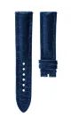 KOŽENÝ ŘEMÍNEK BIATEC Z PRAVÉHO KROKODÝLA | MODRÝ - 20 MM - STRAPS - ACCESSORIES