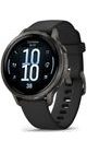 GARMIN VENU® 4 - 41 MM SLATE A ČERNÝ SILIKONOVÝ ŘEMÍNEK 010-03013-02 - VENU 4 - ZNAČKY