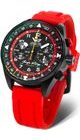 VOSTOK EUROPE JURGIS KAIRYS "UNLIMITED AEROBATICS" EDITION 2026 6S21-326C794 - RED RUBBER STRAP - LIMITED EDITION - BRANDS