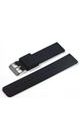SILICONE STRAP, BLACK 22 MM (3) - STRAPS - ACCESSORIES