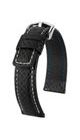 ŘEMÍNEK HIRSCH CARBON - ČERNÝ - STRAPS - ACCESSORIES