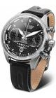 VOSTOK EUROPE LIMITOVANÁ EDICE EMBÉČKA CHRONO LINE 6S21-325A497 - BLACK LEATHER STRAP - EMBÉČKA - BRANDS