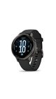 GARMIN VENU® 4 - 41 MM SLATE A ČERNÝ SILIKONOVÝ ŘEMÍNEK 010-03013-02 - VENU 4 - ZNAČKY