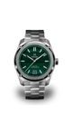 FORMEX ESSENCE FORTYONE AUTOMATIC CHRONOMETER MALACHITE STEEL BRACELET 0334.1.6690.100 - ESSENCE - ZNAČKY