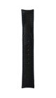 STRAP FORMEX ESSENCE DEPLOYANT BLACK WITH BLUE STITCHING (WITHOUT CLASP) CLS.0330.714 - STRAPS - ACCESSORIES