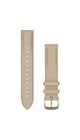 GARMIN ŘEMÍNEK QUICK RELEASE 18 MM LIGHT SAND KŮŽE, PŘEZKA CREAM GOLD 010-12932-60 - ŘEMÍNKY - OSTATNÍ