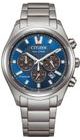 CITIZEN ECO-DRIVE SUPER TITANIUM CHRONOGRAPH CA4750-51L - SUPER TITANIUM - BRANDS