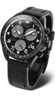 VOSTOK EUROPE SPACE RACE CHRONO LINE 6S30-325C744 - BLACK LEATHER STRAP - SPACE RACE - BRANDS