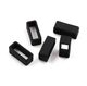 Black rubber eyelet 22 mm (1pc)