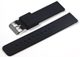 Silicone strap, black 22 mm (3)