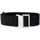 Elastic nylon strap, black (motiv 1)