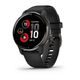 Garmin Venu 2 Plus Slate/Black Silicone Band - 010-02496-11