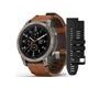 Garmin Fēnix 7 Pro Sapphire Solar Edition Titanium / Brown Leather Band - 010-02777-30