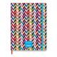 Zápisník Moleskine Missoni ZigZag - tvrdé desky - XL, linkovaný 1331/1919200