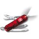 Nůž Victorinox Signature Lite červený transparentní 0.6226.T