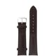 Leather strap Junkers 20mm - brown/brown stitching