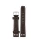 Junkers leather strap 20mm - brown/two rivets