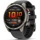 Garmin fēnix® 8 Pro – 47 mm, AMOLED Sapphire, Titanium with Graphite/black silicone band 010-03198-11