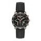 Traser Ladytime Chronograph Black leather