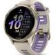 Garmin Forerunner® 970 titanová luneta Soft Gold, pouzdro French Grey a poloprůhledný řemínek French Grey/Indigo 010-02969-12