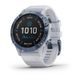 Garmin fenix6 PRO Solar, Titanium Blue/White Band (MAP/Music) 010-02410-19