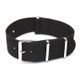 NATO strap black 22 mm