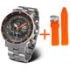 Vostok Europe Lunochod-2 Multifuncional Line YM86-620A506 (+ oranžový gumový řemínek)