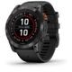 Garmin Fēnix 7X Pro Solar Edition / Gray / Black Band - 010-02778-01