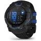Garmin Instinct® 3 – 50 mm, AMOLED Black s řemínkem Bolt Blue / Black 010-03020-03