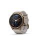 Garmin Fenix® 9 Pro inReach - 43 mm, Autumn Gold Titanium s koženým řemínkem Bone 010-04335-41