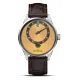 MeisterSinger Panthero Jumping Hour Sunburst Golden Yellow PTJH935
