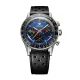 Nivada Grenchen Chronoking Mecaquartz Racing Blue - Inter. Bezel