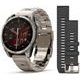 Garmin Fenix® 8 – 47 mm, AMOLED Sapphire, Titanium, Odvětrávaný titanový náramek 010-02904-40
