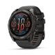 Fenix® 8 – 51 mm, AMOLED Sapphire, Carbon grey DLC s Black/Grey silikonovým řemínkem 010-02905-21