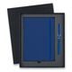 Lamy Safari Shiny Blue fountain pen, gift set with notebook