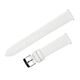 White leather strap Aviator for Douglas Moonflight V.1.33.0.250.4 - shiny buckle