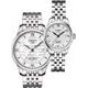 SET Tissot Le Locle Double Happiness T006.407.11.033.01 and T41.1.183.35