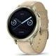 Garmin Venu® 4 - 41 mm Lunar Gold / Bone silikonový řemínek a Light Sand kožený řemínek 010-03013-03