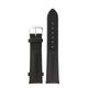 Leather strap Junkers 20mm - black/black stitching