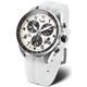 Vostok Europe Space Race Chrono Line 6S30-325A743 - White Rubber Strap (Luminous)