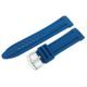 Silicone strap Vostok Europe for Anchar - blue/gloss buckle
