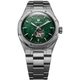 Nivada Grenchen F77 Titanium Green Aventurine Open Heart MK2 - 38MM
