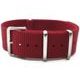 NATO strap burgundy 22 mm