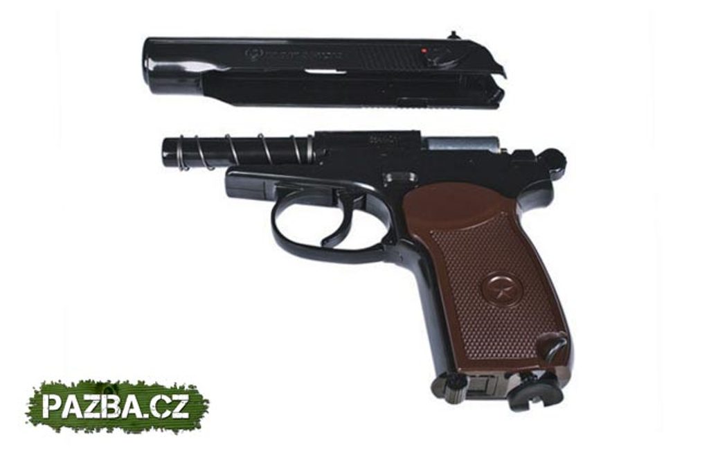 Pazba.cz - Vzduchová pistole Umarex Makarov 4,5mm - Umarex - CO2 pistole - Vzduchové  pistole a revolvery, Zbraně