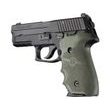 Střenky Hogue Sig Sauer P228/P229 s vybráním pro prsty OD Green