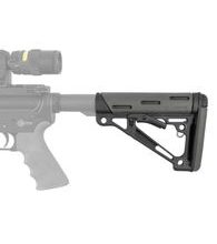 Pažba Hogue AR-15 zasouvatelná Commercial Steel Gray