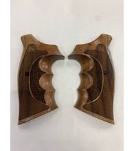 Střenky KSD Smith & Wesson K/L rám round butt ořech s logem