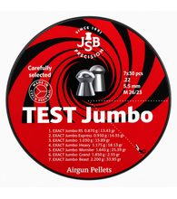 Diabolky JSB Exact Jumbo Test pro pušku 5,5mm